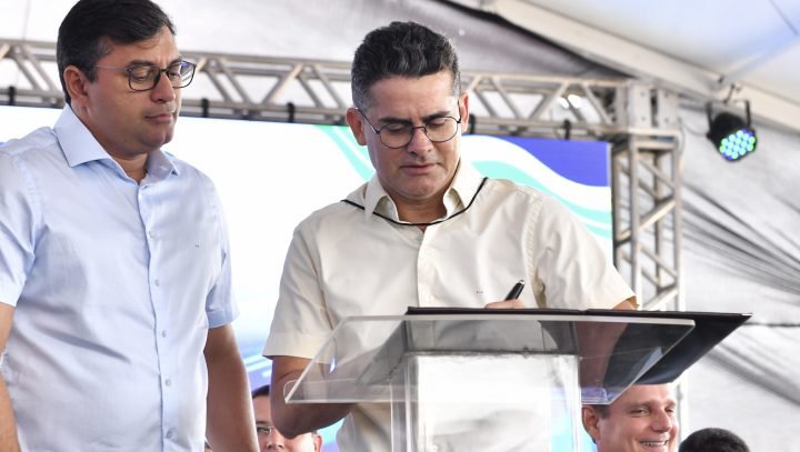 Prefeito David Almeida e governador Wilson Lima dão início às obras do parque Gigantes da Floresta