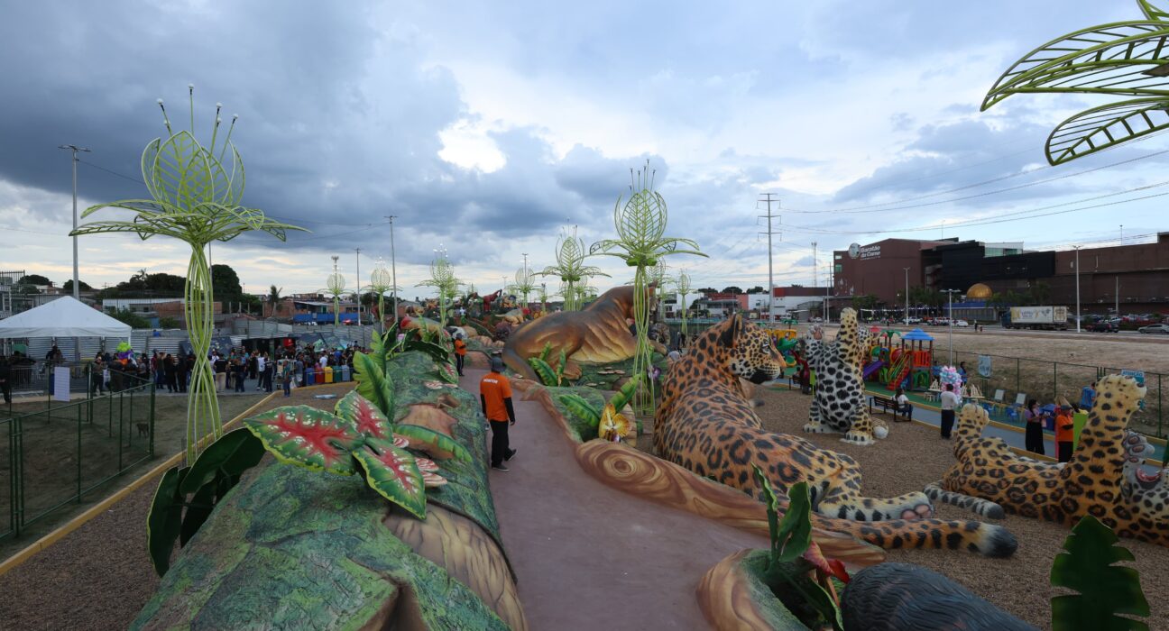Parte dos mamíferos que os visitantes encontram no Parque Amazonino Mendes