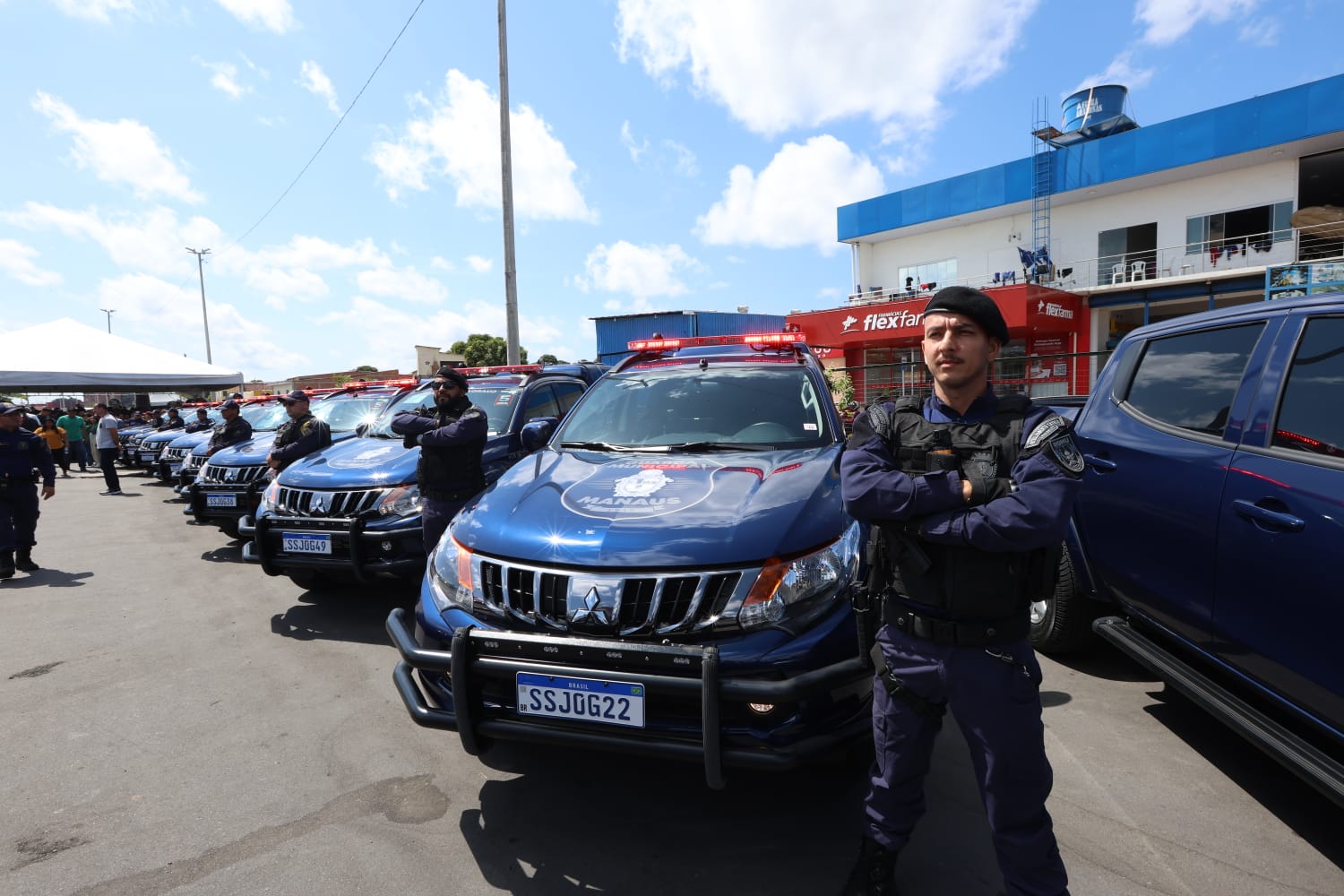 Guarda Municipal faz segurança do Parque Gigantes da Floresta