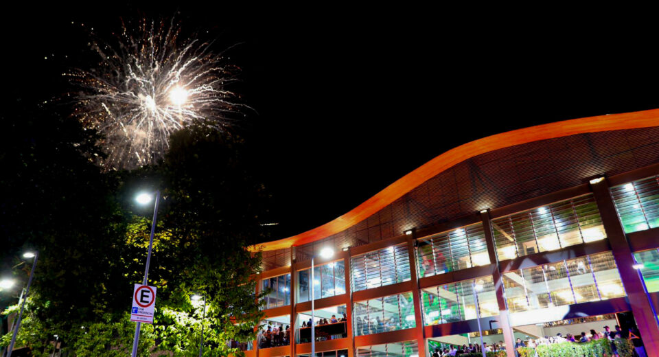 Mirante Lúcia Almeida no dia da inauguração
