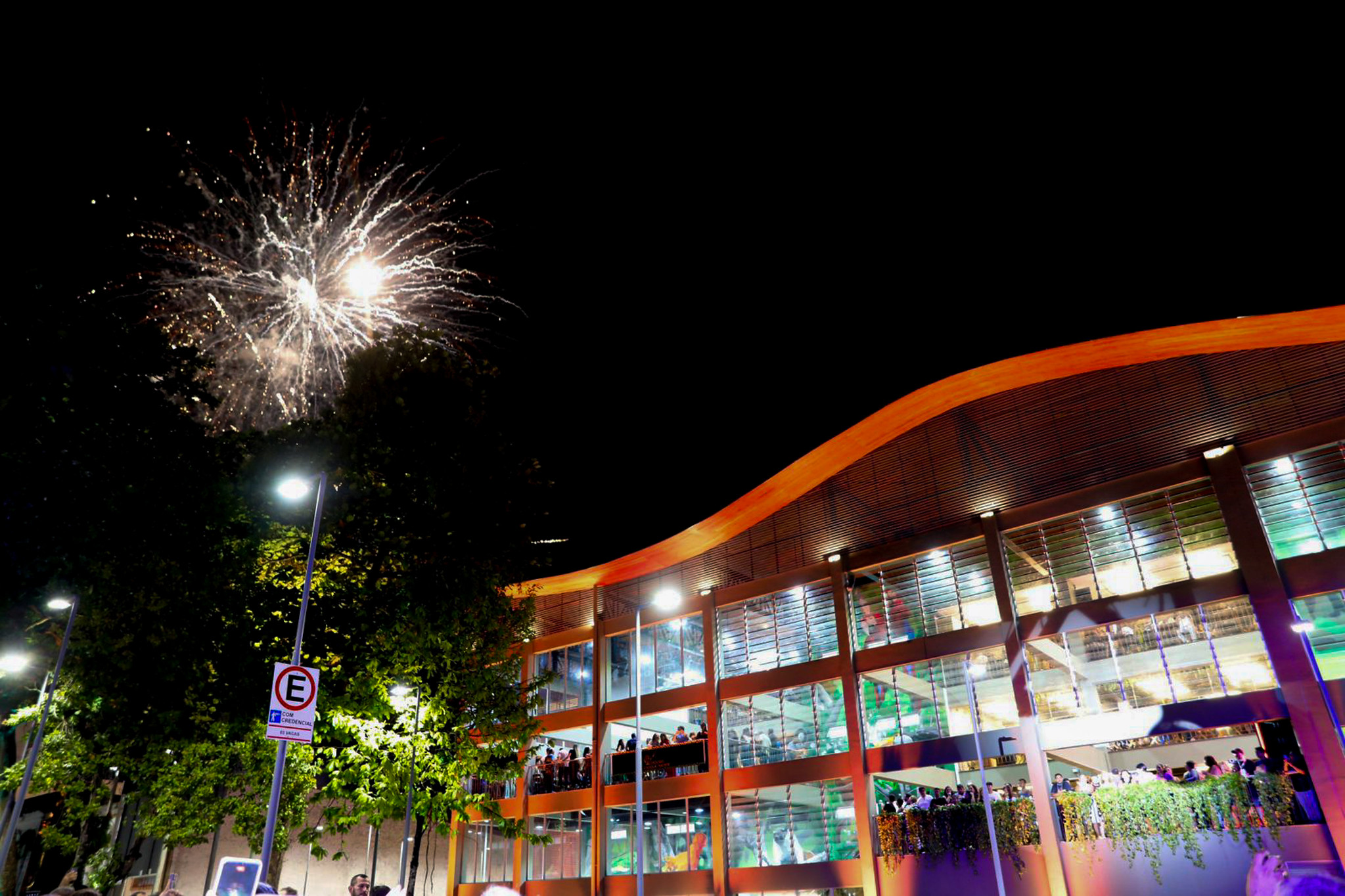 Mirante Lúcia Almeida no dia da inauguração