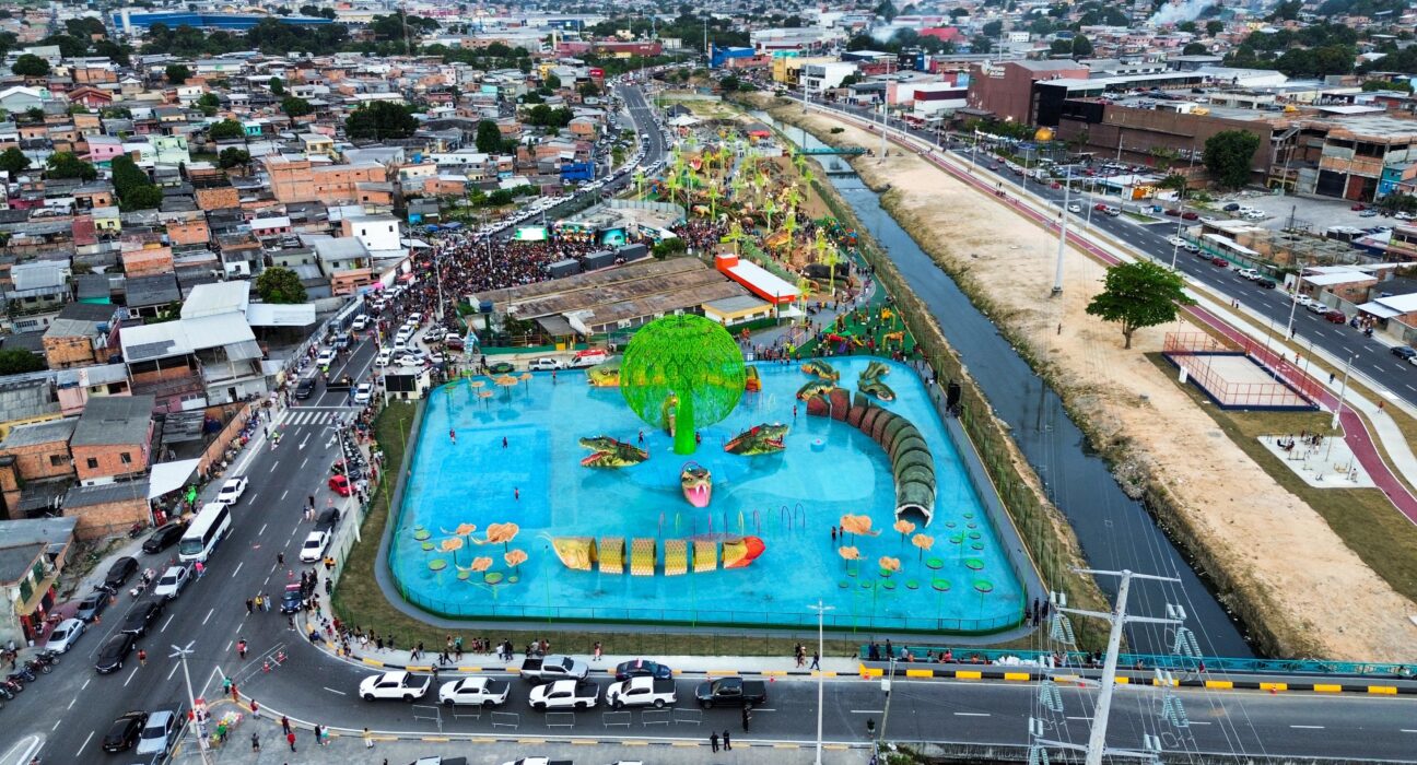 Parque Gigantes da Floresta visto de cima