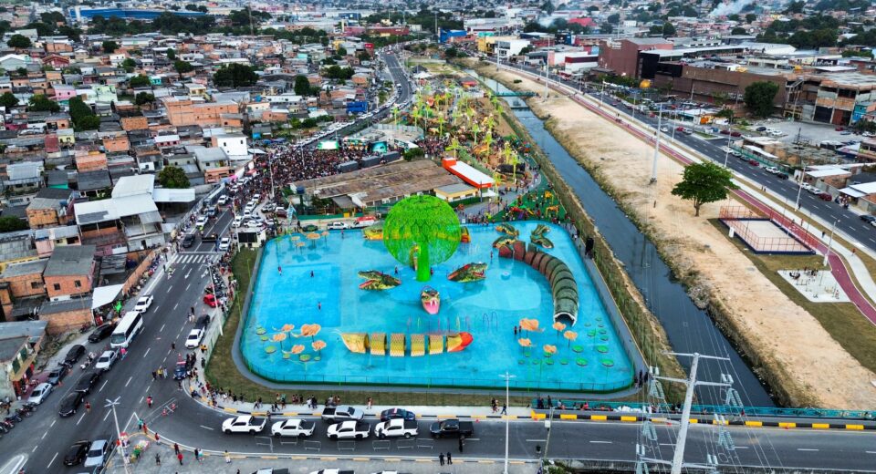 Parque Gigantes da Floresta visto de cima