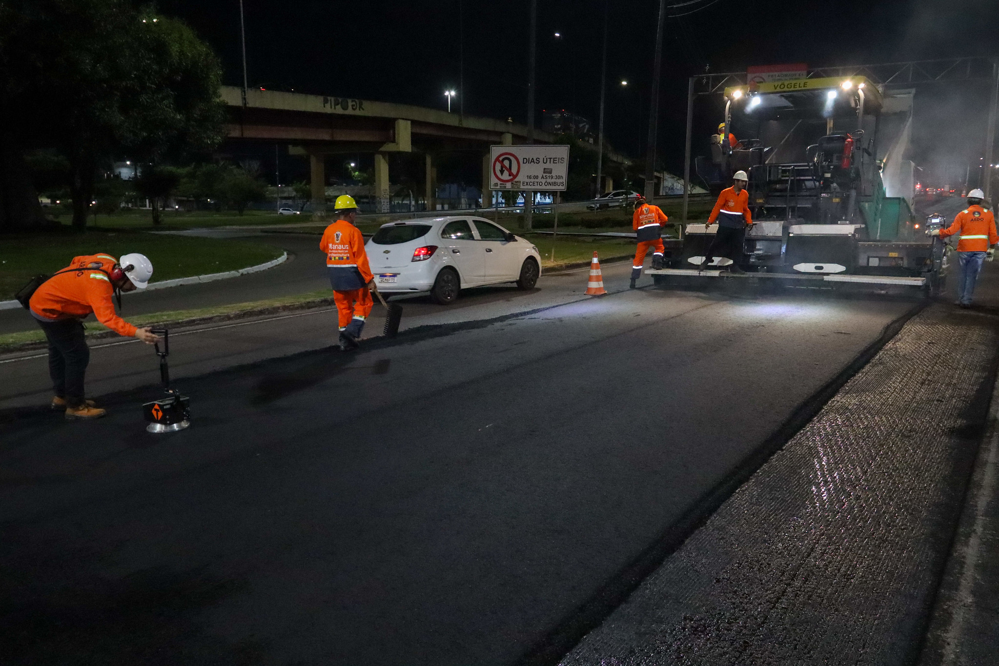 Obras em grandes vias ajudam a melhorar trânsito de Manaus