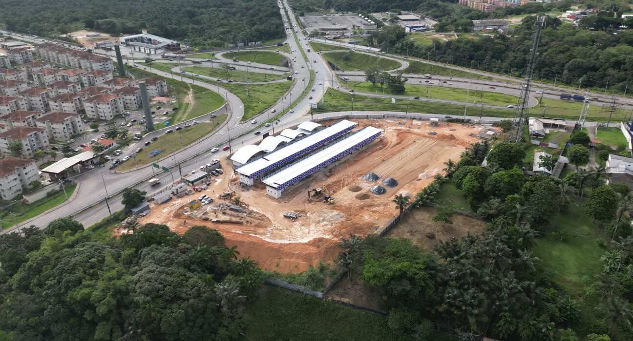 Imagem aérea do T7