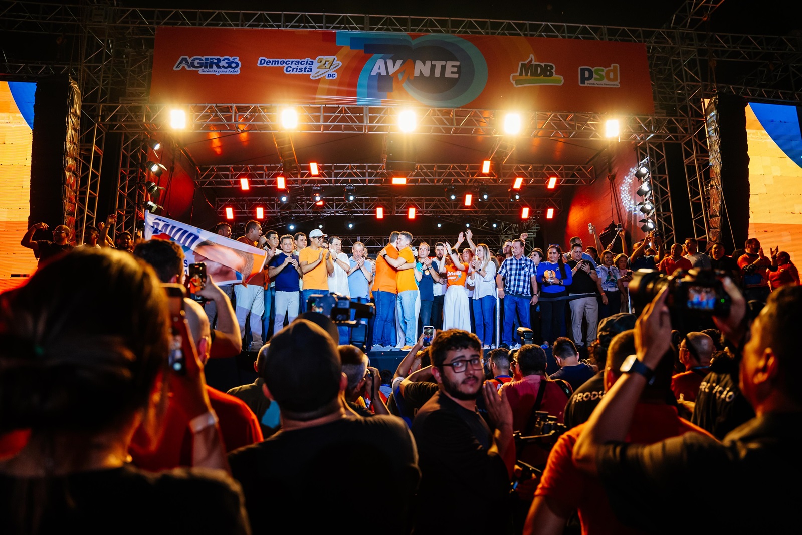 Convenção do Avante confirmou chapa David e Renato Jr.