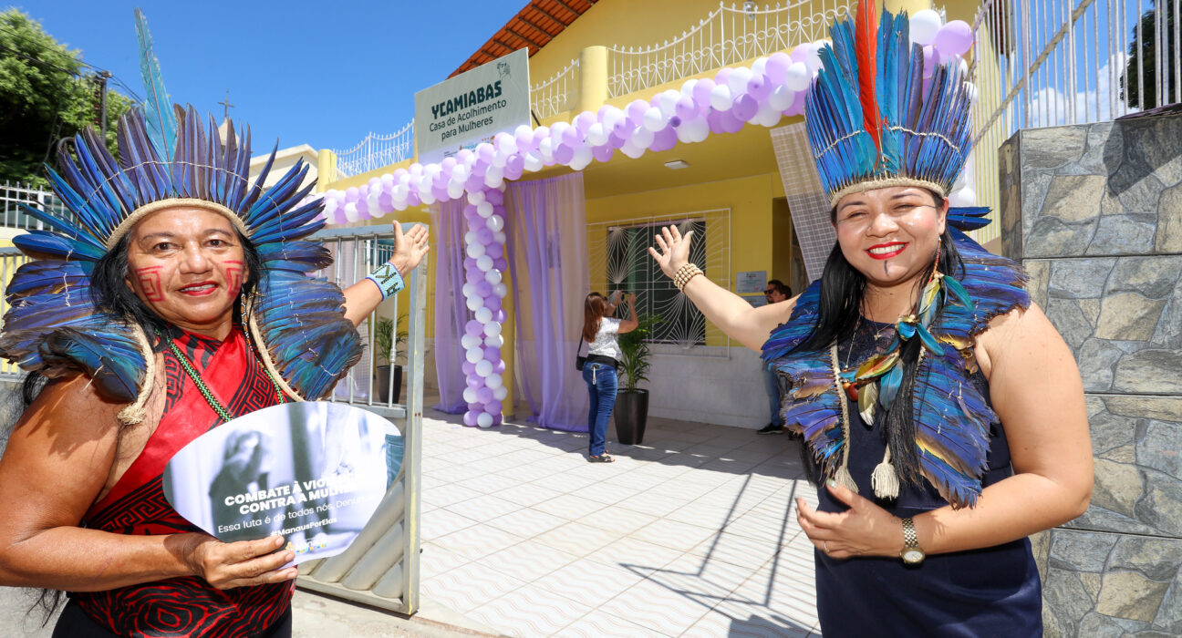 Ycamiabas Casa de Acolhimento no dia da inauguração