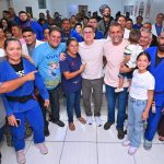 Recebido com carreata, David Almeida participa do lançamento da candidatura de Vivi Lira e lembra grandes obras na Colônia Antônio Aleixo