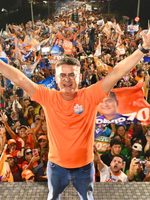 David reúne multidão em último comício do  1º turno, destaca ação conjunta e apresenta prioridades para o Amazonas